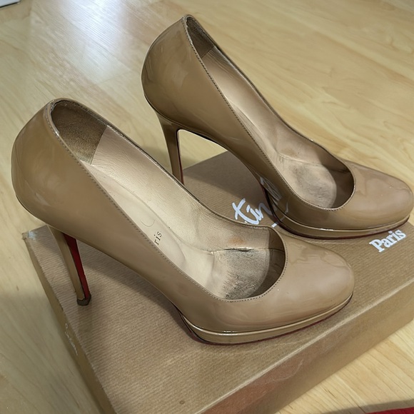 Christian Louboutin New Simple Pump 120 Patent Calf - Size 39 - Picture 3 of 9